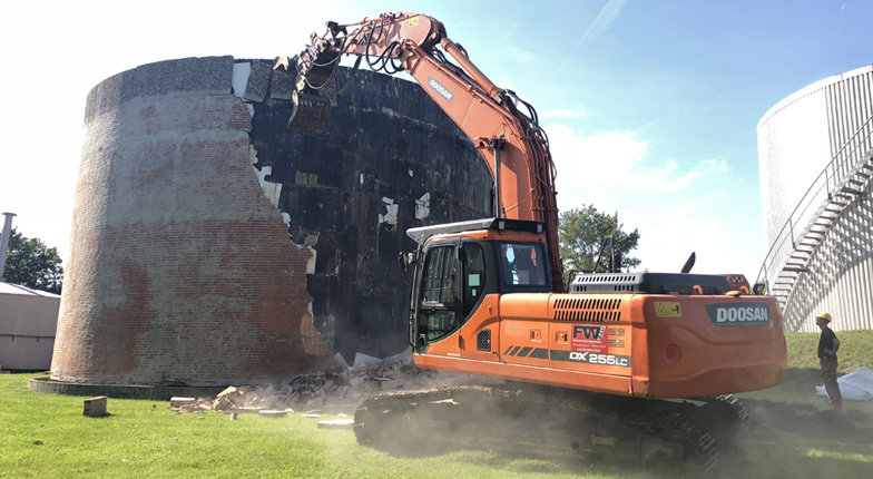 FW Bau mit Doosan-Maschinen seiner Zeit voraus